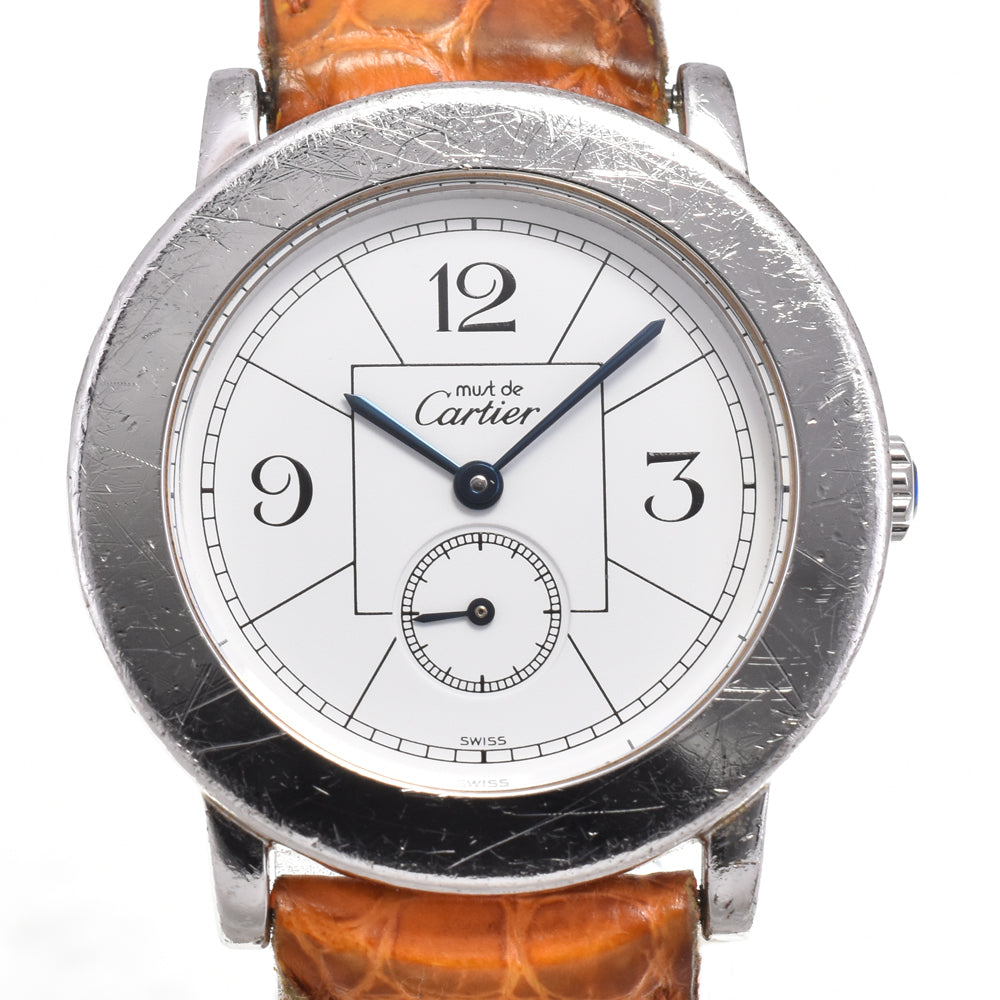 CARTIER Must Rondo W1009475 white Dial Quartz Unisex
 Watch K#145404