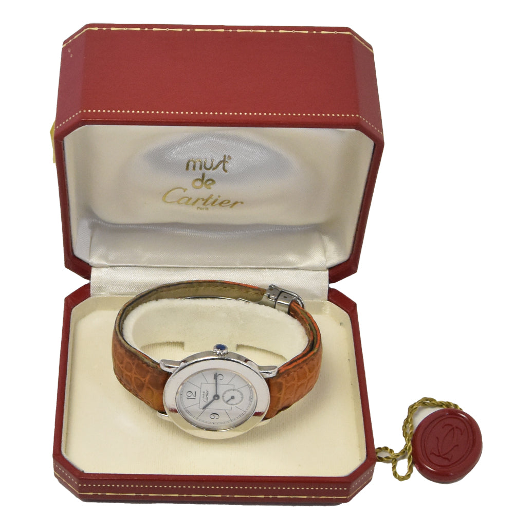 CARTIER Must Rondo W1009475 white Dial Quartz Unisex
 Watch K#145404