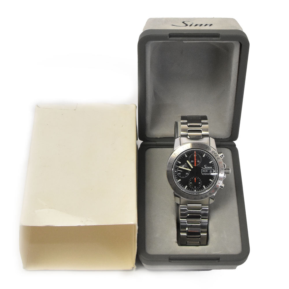 Sinn AUTOBAHN 303 Chronograph day date black Dial Automatic Men's
 Watch N#145415