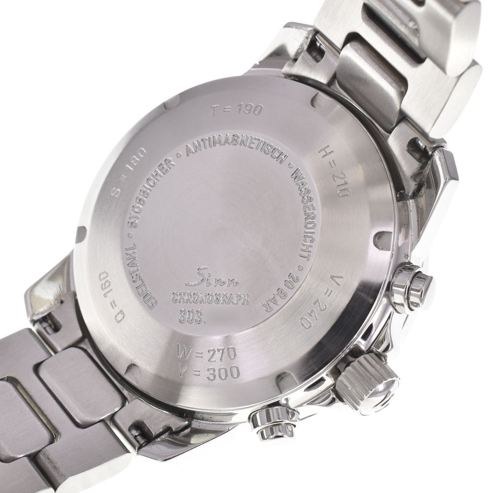 Sinn AUTOBAHN 303 Chronograph day date black Dial Automatic Men's
 Watch N#145415
