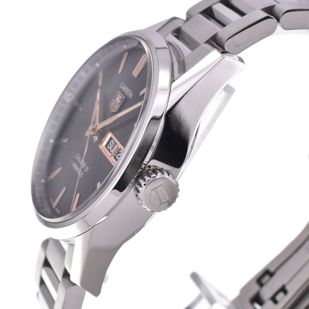 TAG HEUER Carrera Caliber 5 WAR201C-1 Day date black Dial Automatic Men's
 Watch M#145419