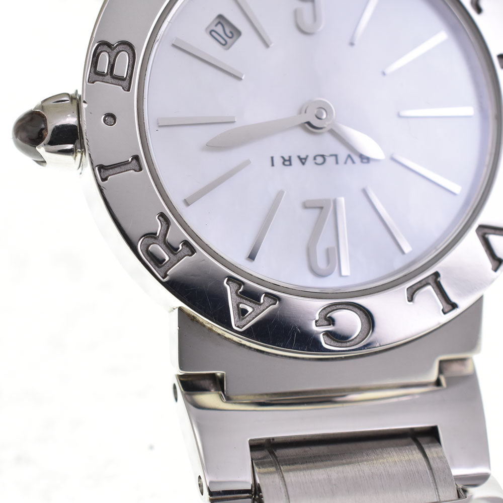 BVLGARI Bvlgari Bvlgari BBL26S Date White shell Dial Quartz Ladies
 Watch M#145421
