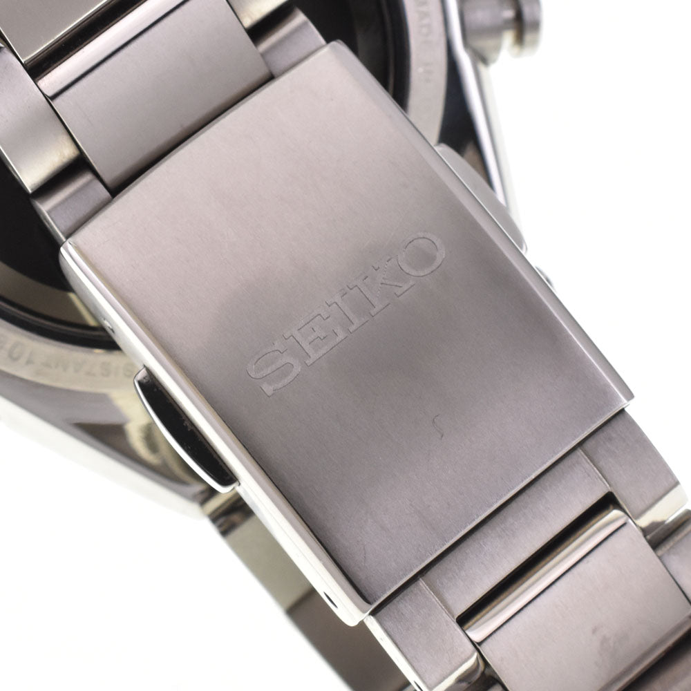 with paper SEIKO Astron Nexter SBXY097/8B92-0BE0 black Dial Radio Sync Solar Men's
 Watch M#145425