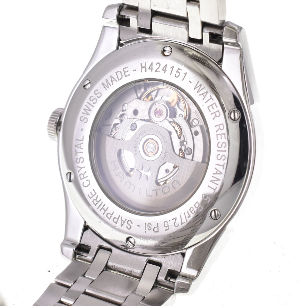 with paper HAMILTON Spirit of Liverdy H424151 Date blue Dial Automatic Men's
 Watch N#145427