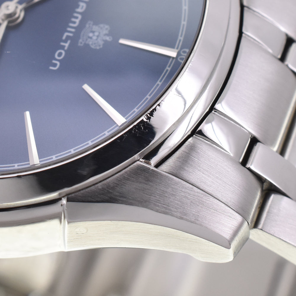 with paper HAMILTON Spirit of Liverdy H424151 Date blue Dial Automatic Men's
 Watch N#145427
