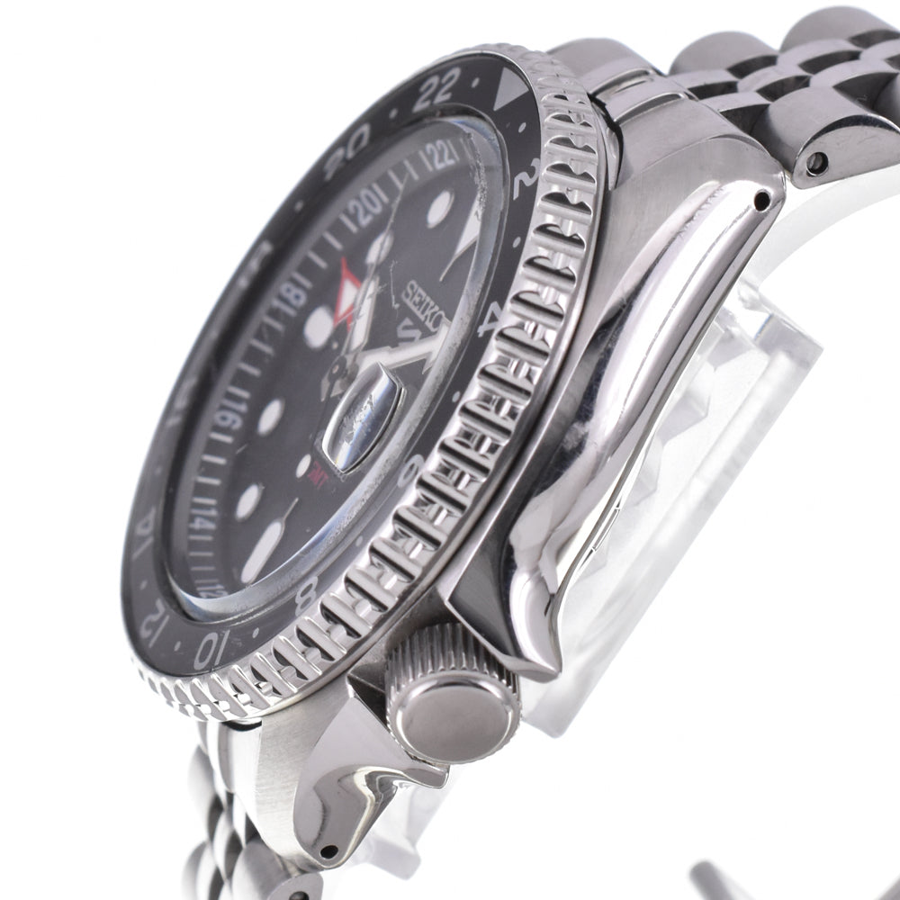 SEIKO Seiko 5 Sport 4R34-00A0 GMT black Dial Automatic Men's
 Watch N#145432