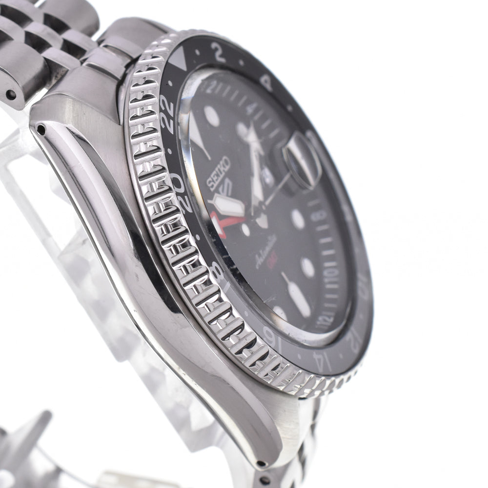 SEIKO Seiko 5 Sport 4R34-00A0 GMT black Dial Automatic Men's
 Watch N#145432