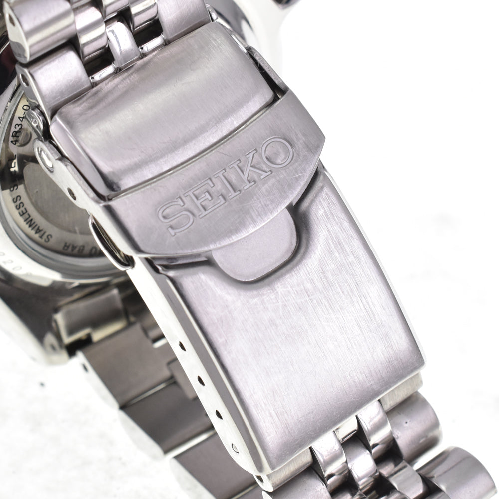 SEIKO Seiko 5 Sport 4R34-00A0 GMT black Dial Automatic Men's
 Watch N#145432