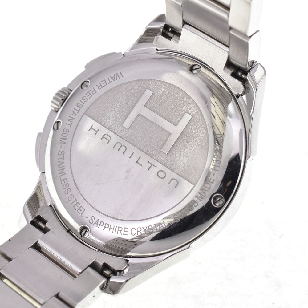 HAMILTON Jazz master H323720 Chronograph black Dial Quartz Men's