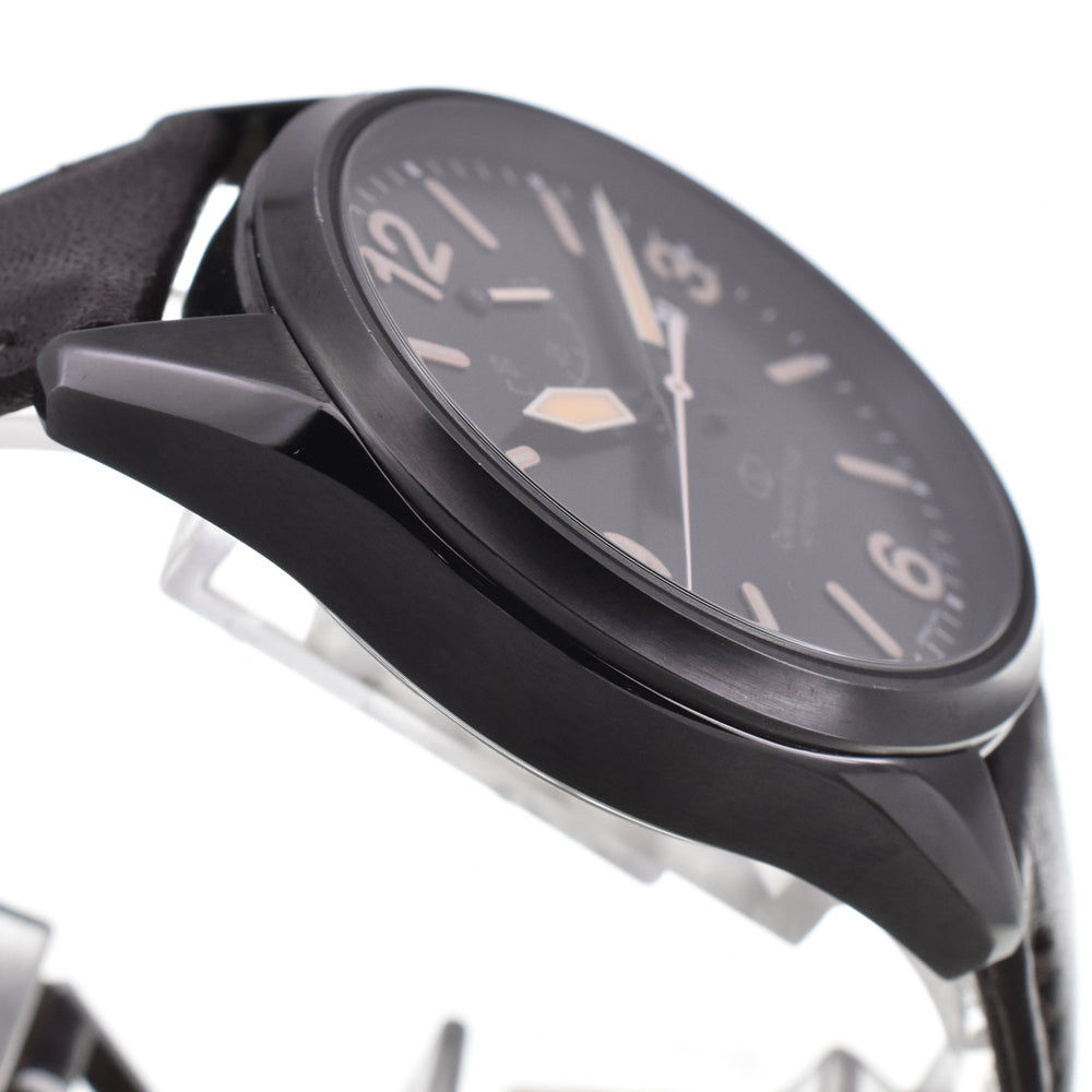 ORIENT STAR F6N4-UAE0 Power reserve date green Dial Automatic Men's
 Watch □#145435