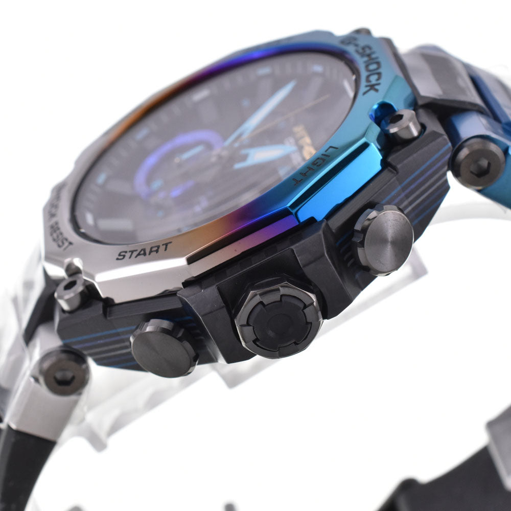 with paper CASIO G-SHOCK MTG-B2000 series MTG-B2000YST-1AJR Carbon Bezel black Dial Radio Sync Solar Men's
 Watch N#145436