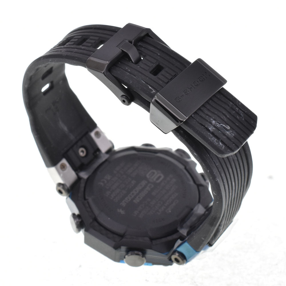 with paper CASIO G-SHOCK MTG-B2000 series MTG-B2000YST-1AJR Carbon Bezel black Dial Radio Sync Solar Men's
 Watch N#145436