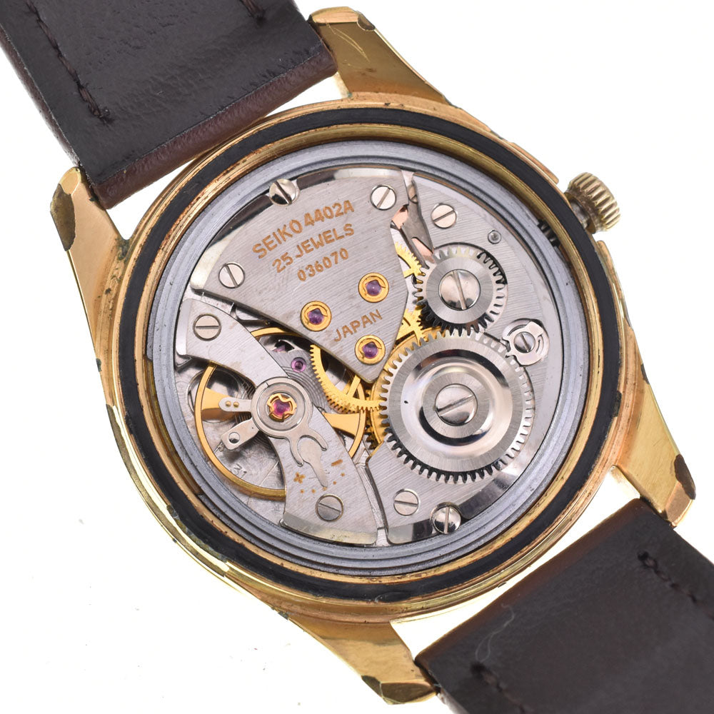 SEIKO King Seiko 4402-8000 vintage Date Silver Dial Hand Winding Men's
 Watch M#145445