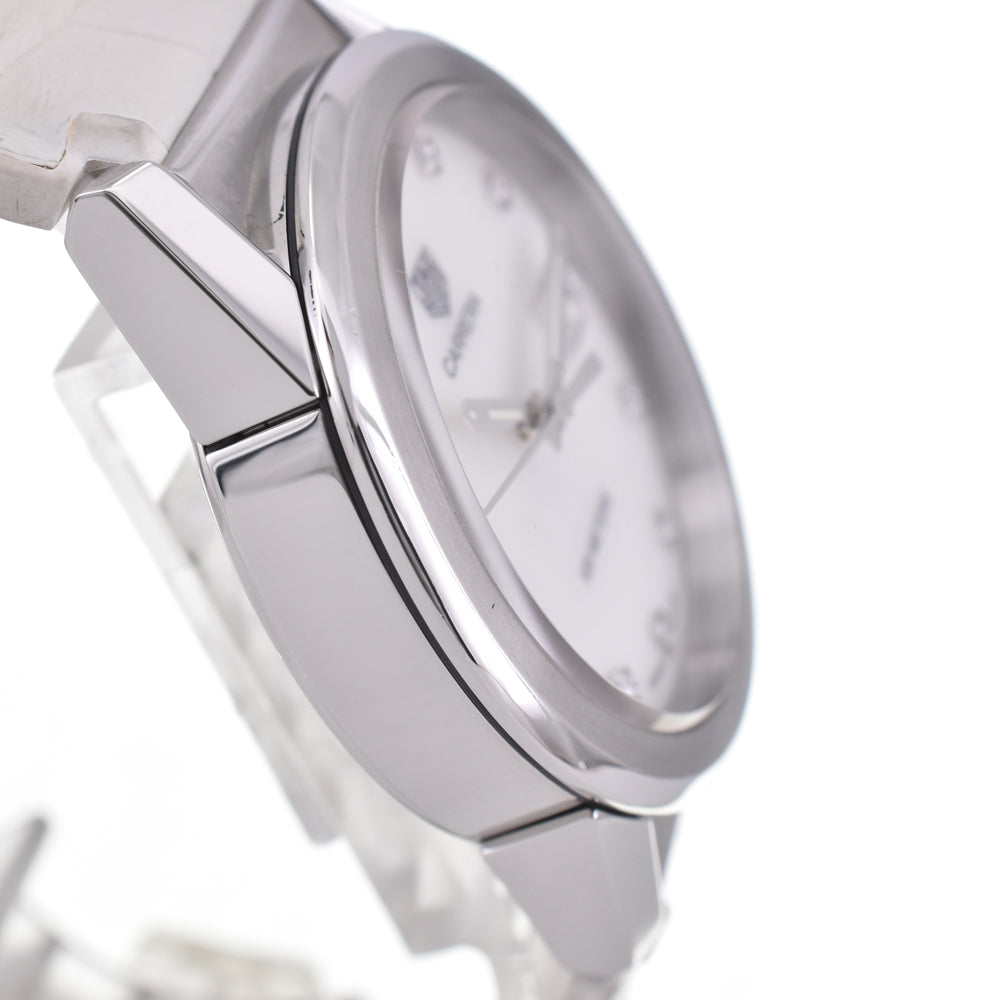 with paper TAG HEUER Carrera WBG1312 13P Diamond White shell Dial Quartz Unisex
 Watch □#145465