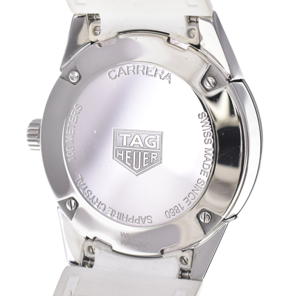with paper TAG HEUER Carrera WBG1312 13P Diamond White shell Dial Quartz Unisex
 Watch □#145465