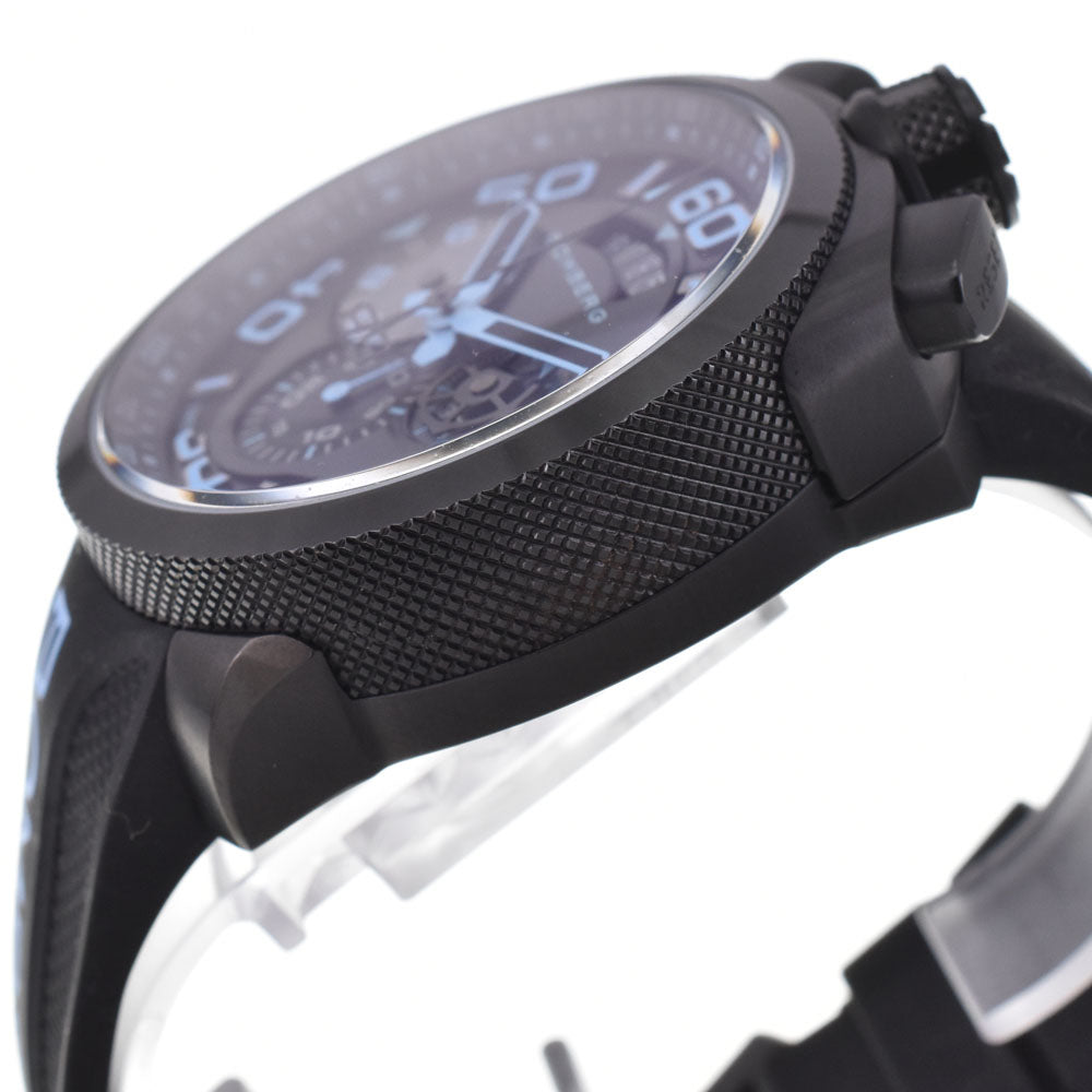 with paper BOMBERG Bolt 68 BOLT68 black Dial Quartz Men's
 Watch M#145493