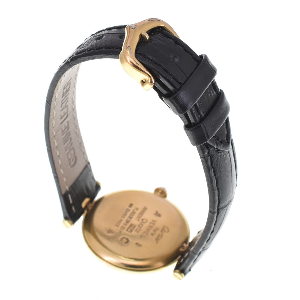 CARTIER Mast VLC LM W1000100 Ivory Dial Quartz Ladies
 Watch M#145520