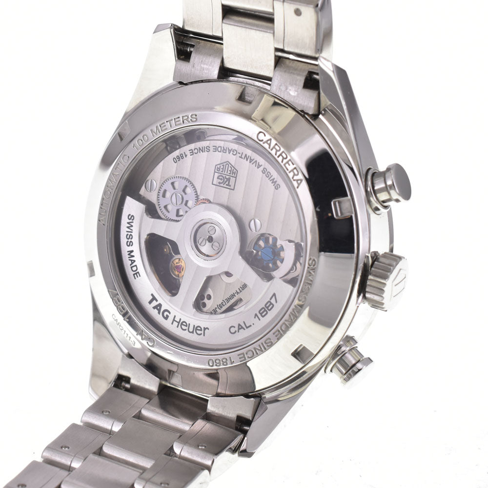 TAG HEUER Carrera CAR2111-3 Caliber 1887 Silver Dial Automatic Men's
 Watch M#145522