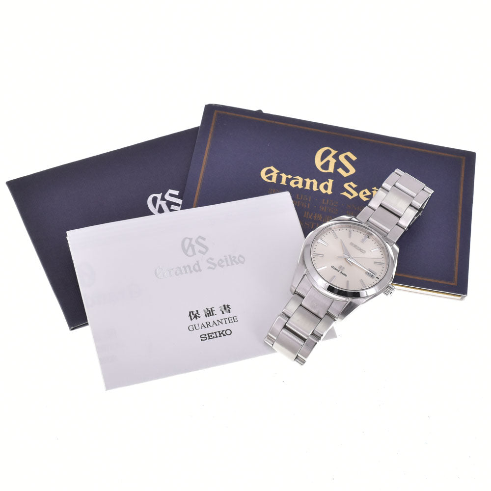 with paper SEIKO Grand Seiko SBGX063/9F62-0AB0 Silver Dial Quartz Men's
 Watch M#145523