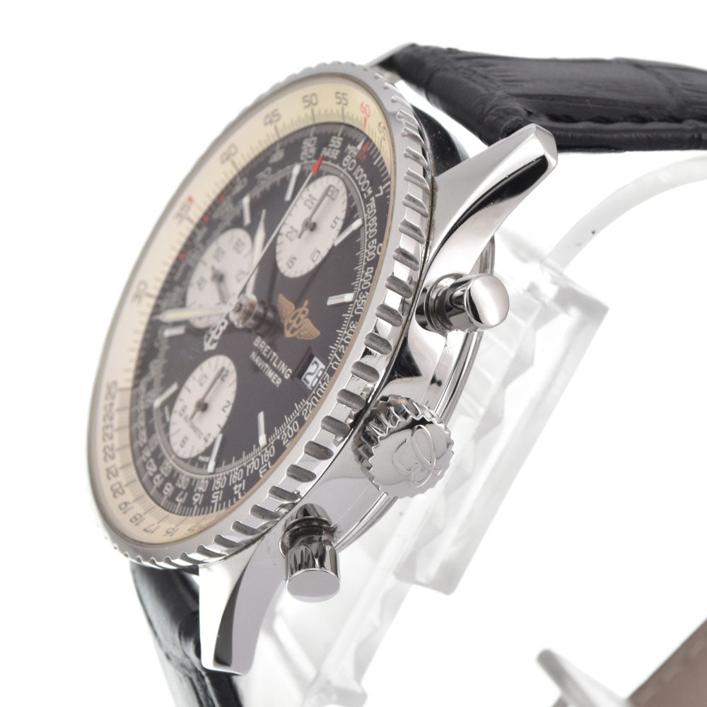 BREITLING Navi timer A13322 Chronograph Date Black / Silver Dial Automatic Men's
 Watch M#145524