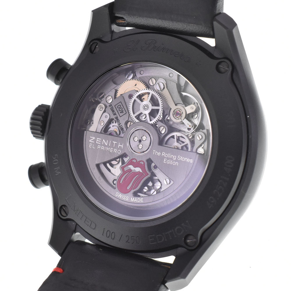 ZENITH El Primero 49.2521.400 Tribute to the Rolling Stones skeleton Dial Automatic Men's
 Watch M#145529