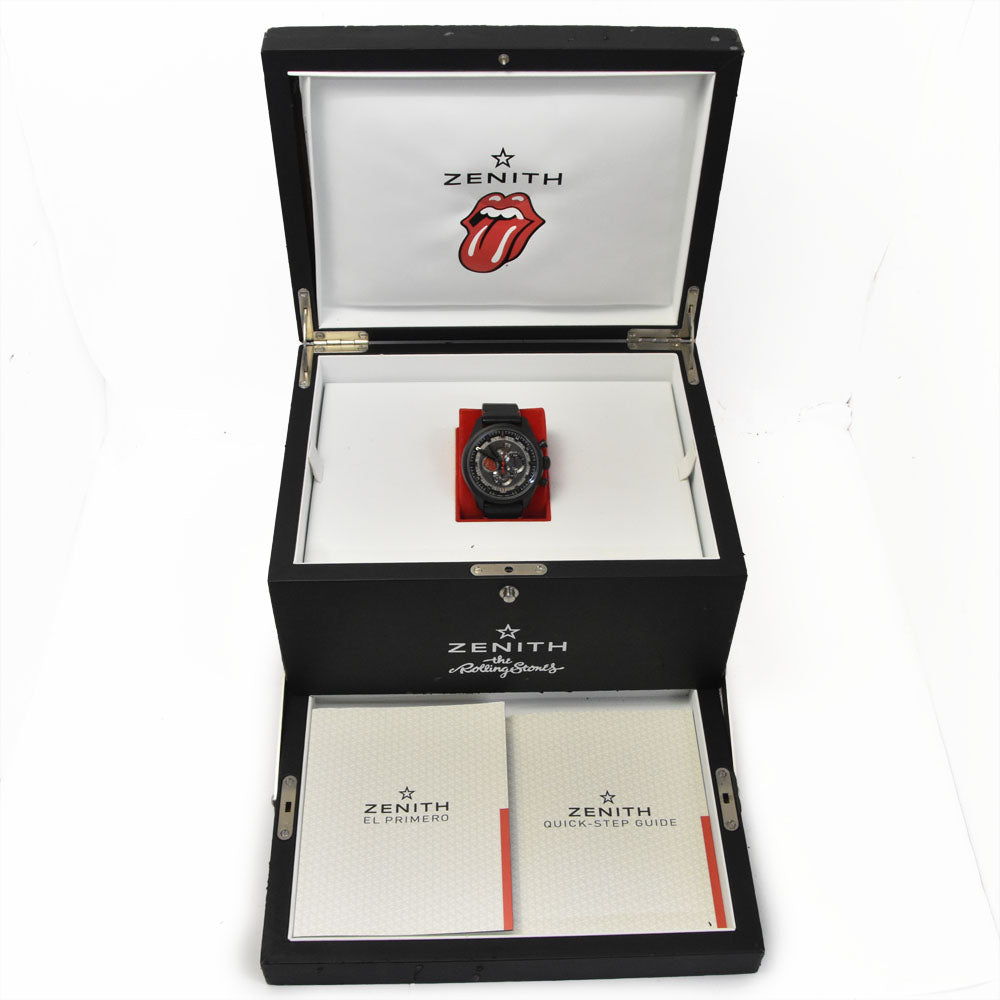 ZENITH El Primero 49.2521.400 Tribute to the Rolling Stones skeleton Dial Automatic Men's
 Watch M#145529