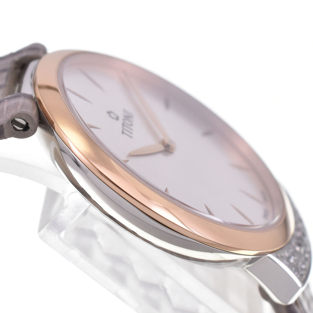 with paper TITONI MADEMOISELLE TQ42912 Silver Dial Quartz Ladies
 Watch N#145532