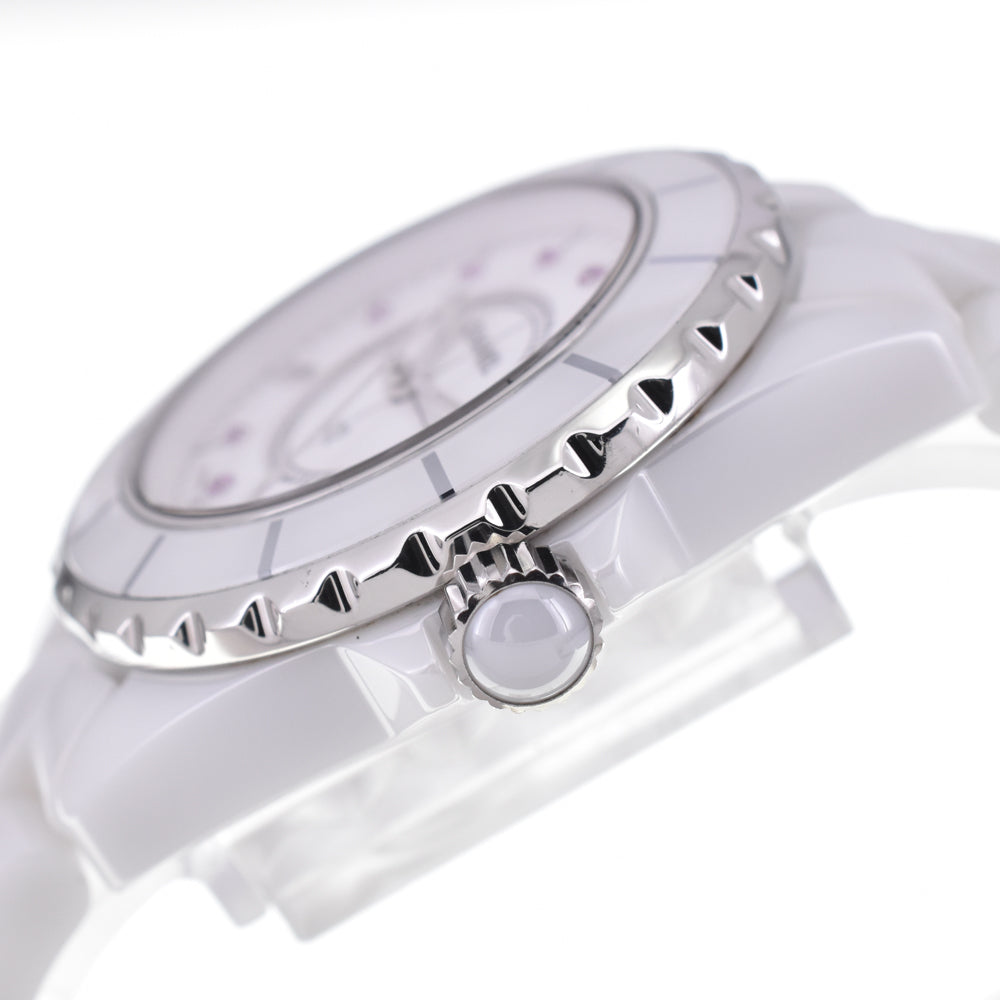 CHANEL J12 H2054 11P sapphire white Dial Quartz Ladies
 Watch O#145535