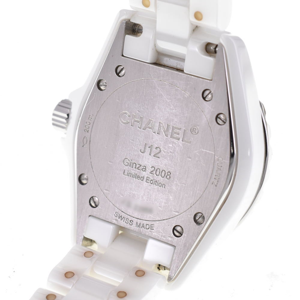 CHANEL J12 H2054 11P sapphire white Dial Quartz Ladies
 Watch O#145535
