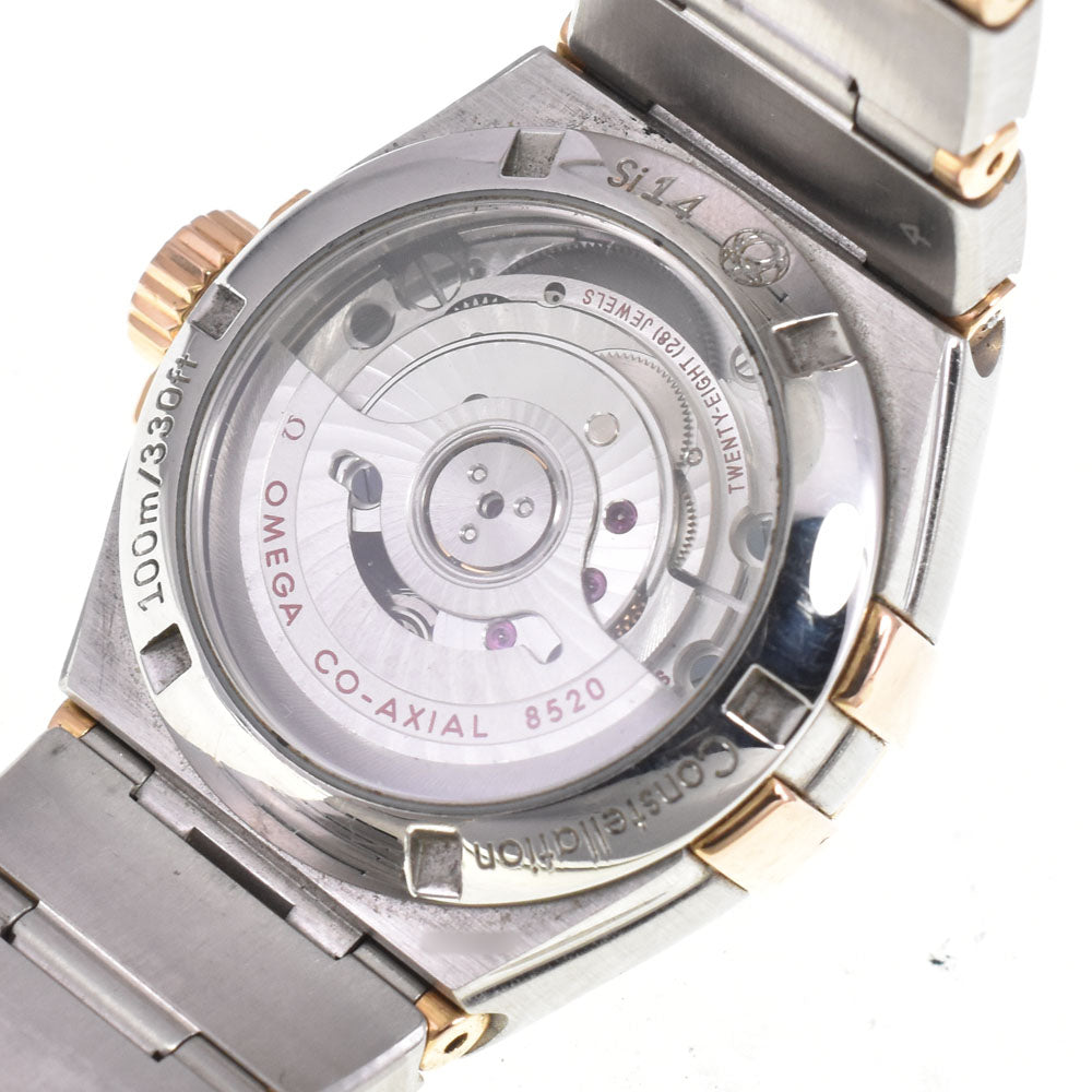 OMEGA Constellation 123.20.27.20.55.001 CO-AXIAL Stainless Steel/K18RG White shell Dial Automatic Ladies
 Watch N#145537