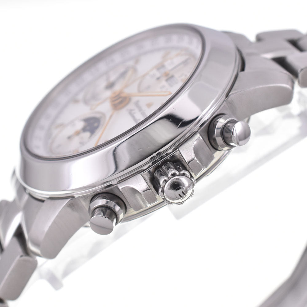 with paper MAURICE LACROIX Kroneo 02736-6721 Chronograph Triple calendar Silver / Gold Dial Automatic Men's
 Watch N#145539