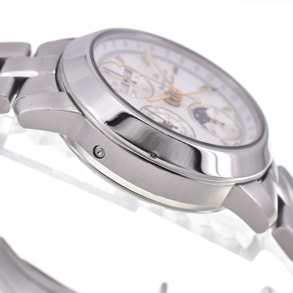 with paper MAURICE LACROIX Kroneo 02736-6721 Chronograph Triple calendar Silver / Gold Dial Automatic Men's
 Watch N#145539