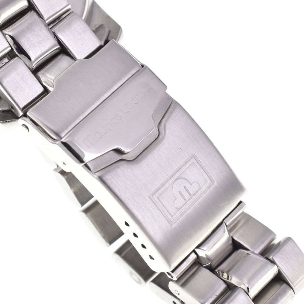 with paper MAURICE LACROIX Kroneo 02736-6721 Chronograph Triple calendar Silver / Gold Dial Automatic Men's
 Watch N#145539