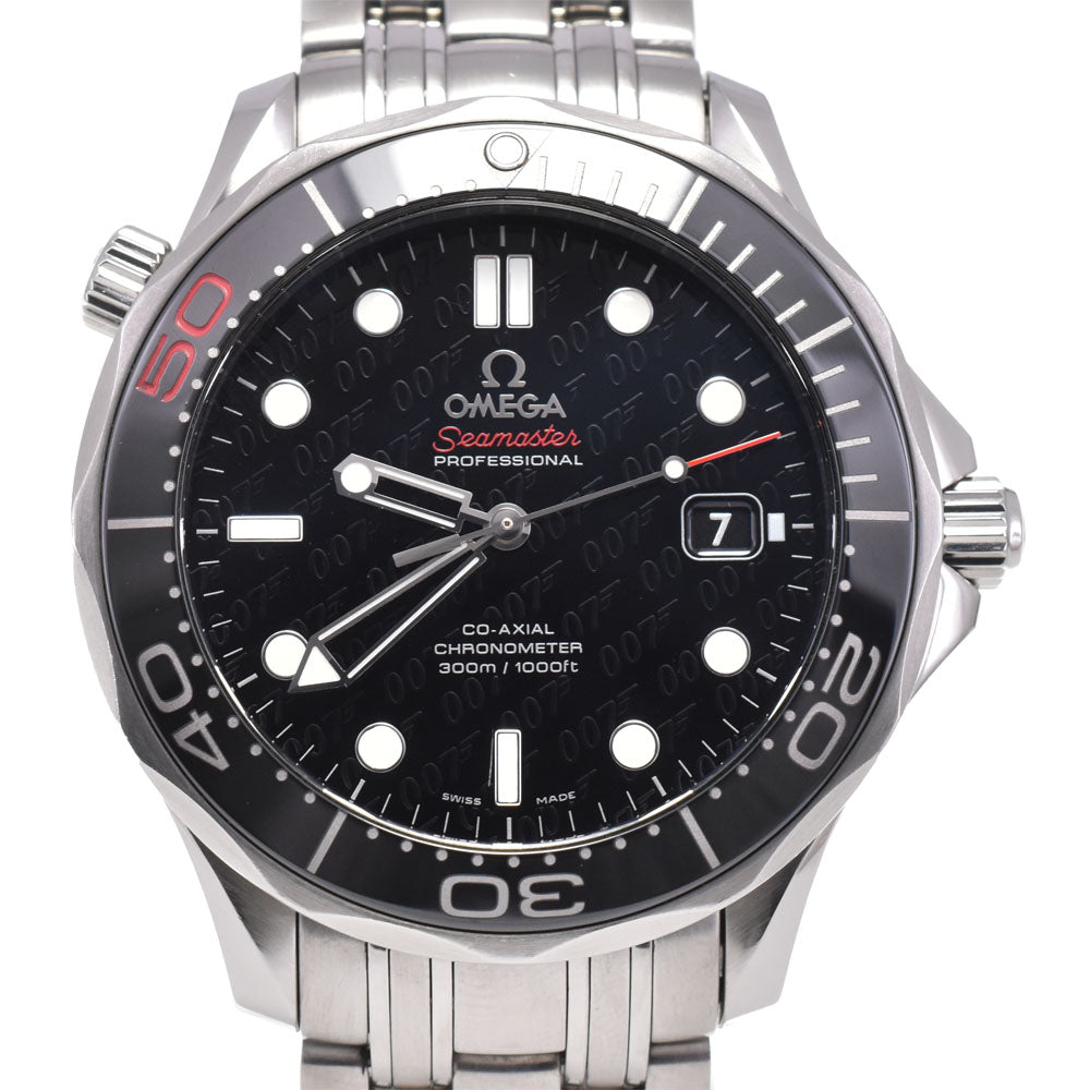 OMEGA Seamaster 212.30.41.20.01.005 007 James Bond 50th Anniversary Limited Edition Model black Dial Automatic Men's
 Watch M#145542