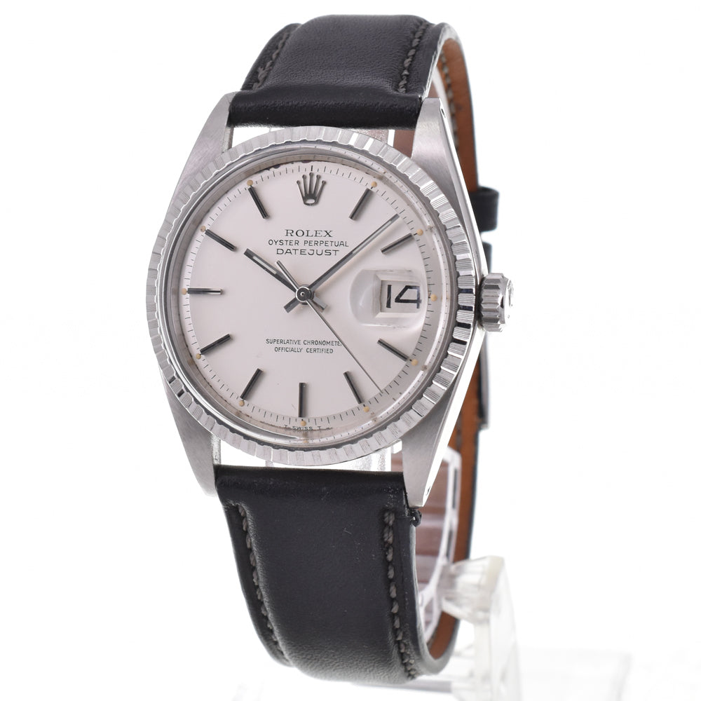 ROLEX Oyster Perpetual DATEJUST 1603 vintage Cal.1570 Silver Dial Automatic Men's
 Watch M#145551