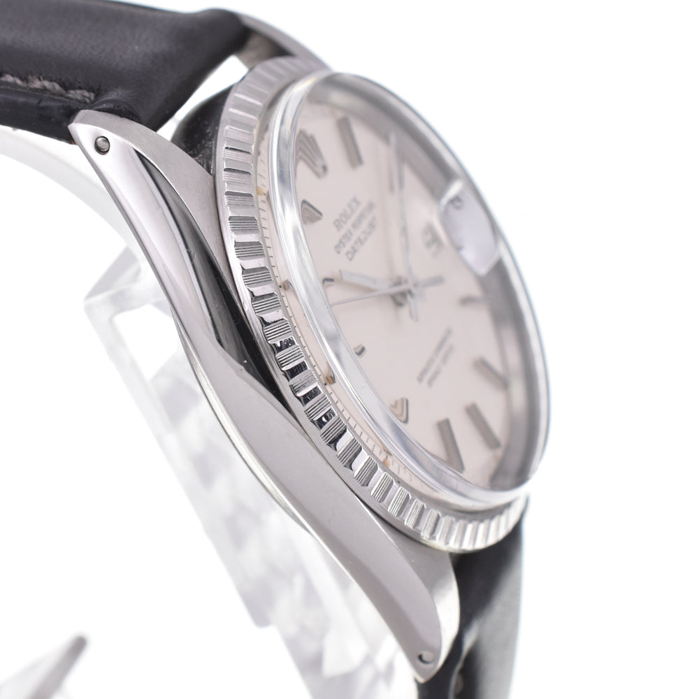 ROLEX Oyster Perpetual DATEJUST 1603 vintage Cal.1570 Silver Dial Automatic Men's
 Watch M#145551