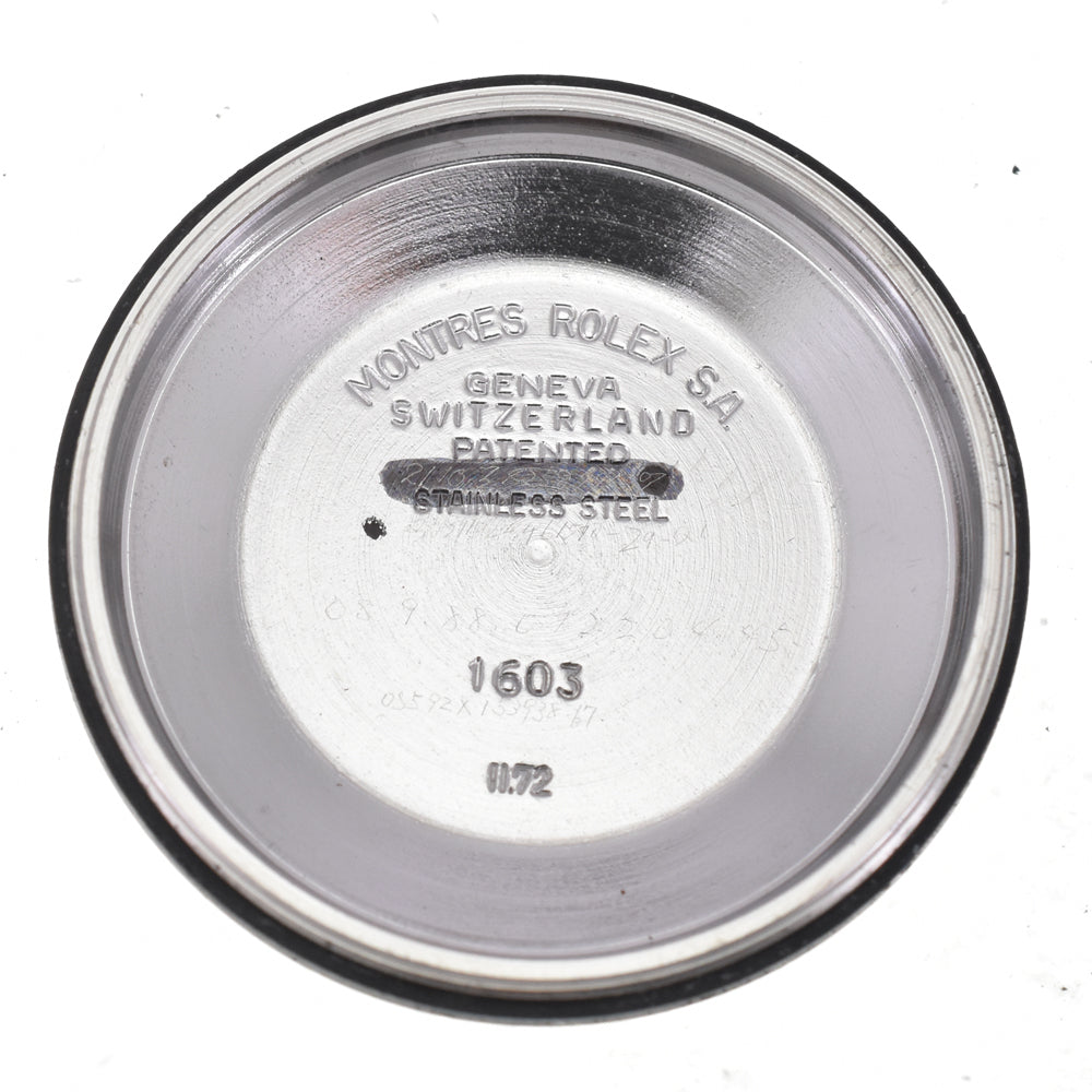 ROLEX Oyster Perpetual DATEJUST 1603 vintage Cal.1570 Silver Dial Automatic Men's
 Watch M#145551