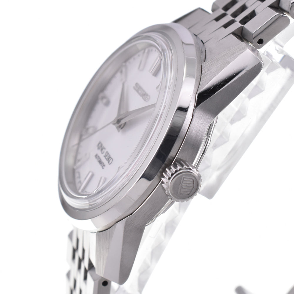 with paper SEIKO KS King Seiko SDKS001/6R31-00D0 Silver Dial Automatic Men's
 Watch O#145552