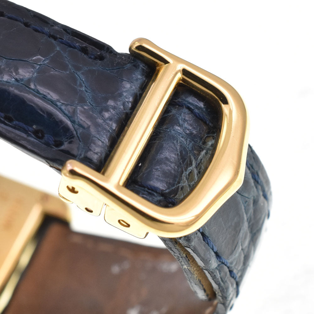 with paper CARTIER Must tank W1013854 SV925 (Gold Plated) / Leather White / Silver Dial Quartz Ladies
 Watch M#145553