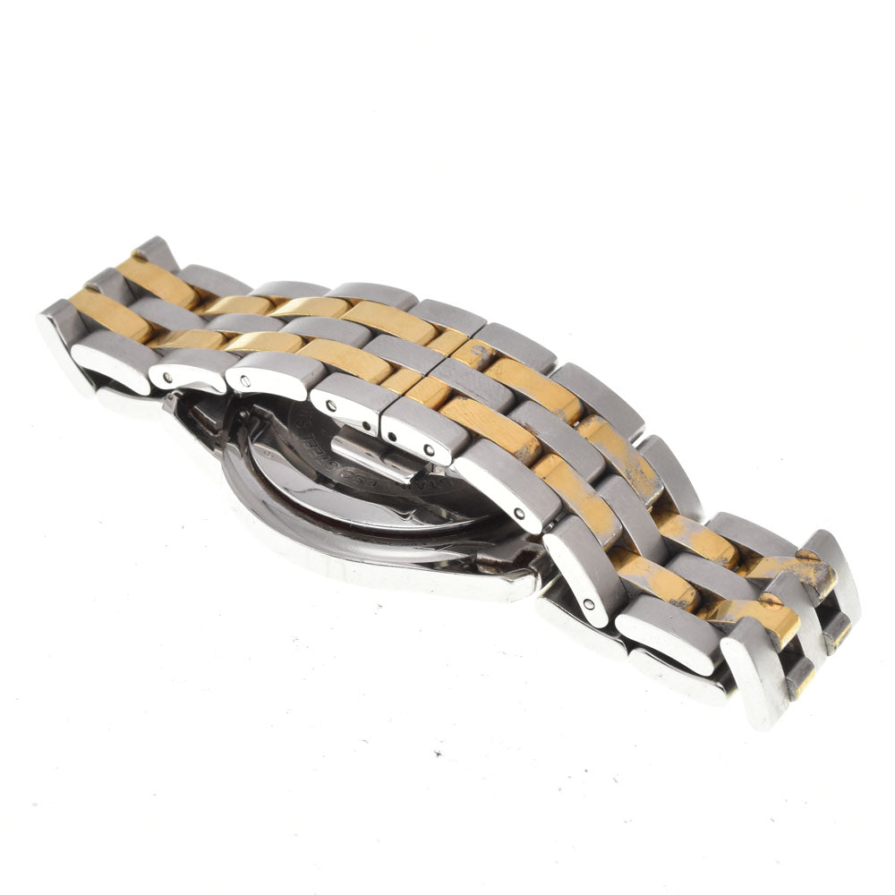 GUCCI 5500M Date Stainless Steel/Gold Plated white Dial Quartz Men's
 Watch N#145555