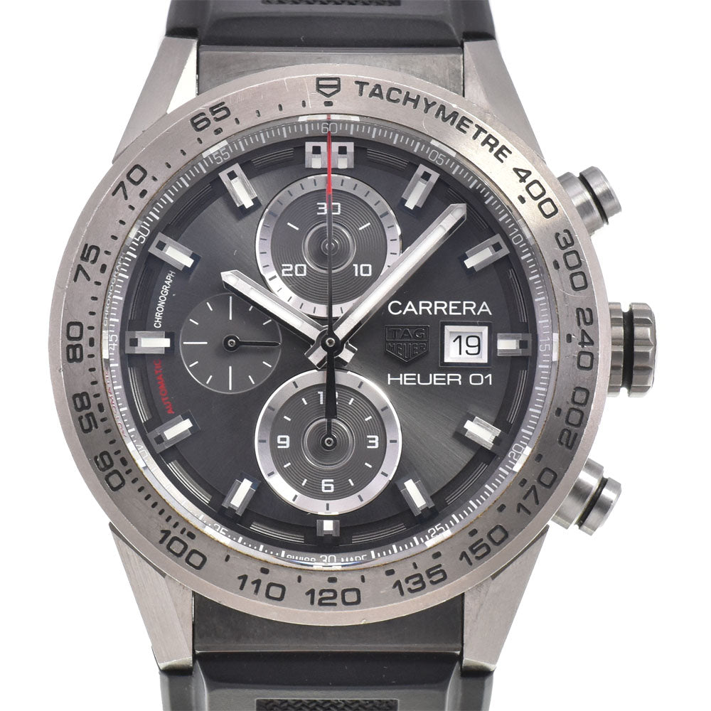 TAG HEUER Carrera Caliber Heuer 01 CAR208Z.FT6046 Chronograph gray Dial Automatic Men's
 Watch N#145558