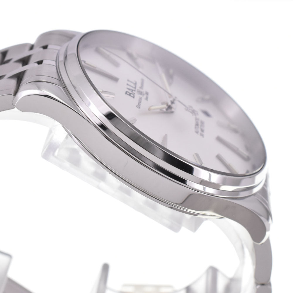 with paper BALLWATCH Trainmaster Legend NM9080D-S1J-SL Silver Dial Automatic Men's
 Watch N#145564