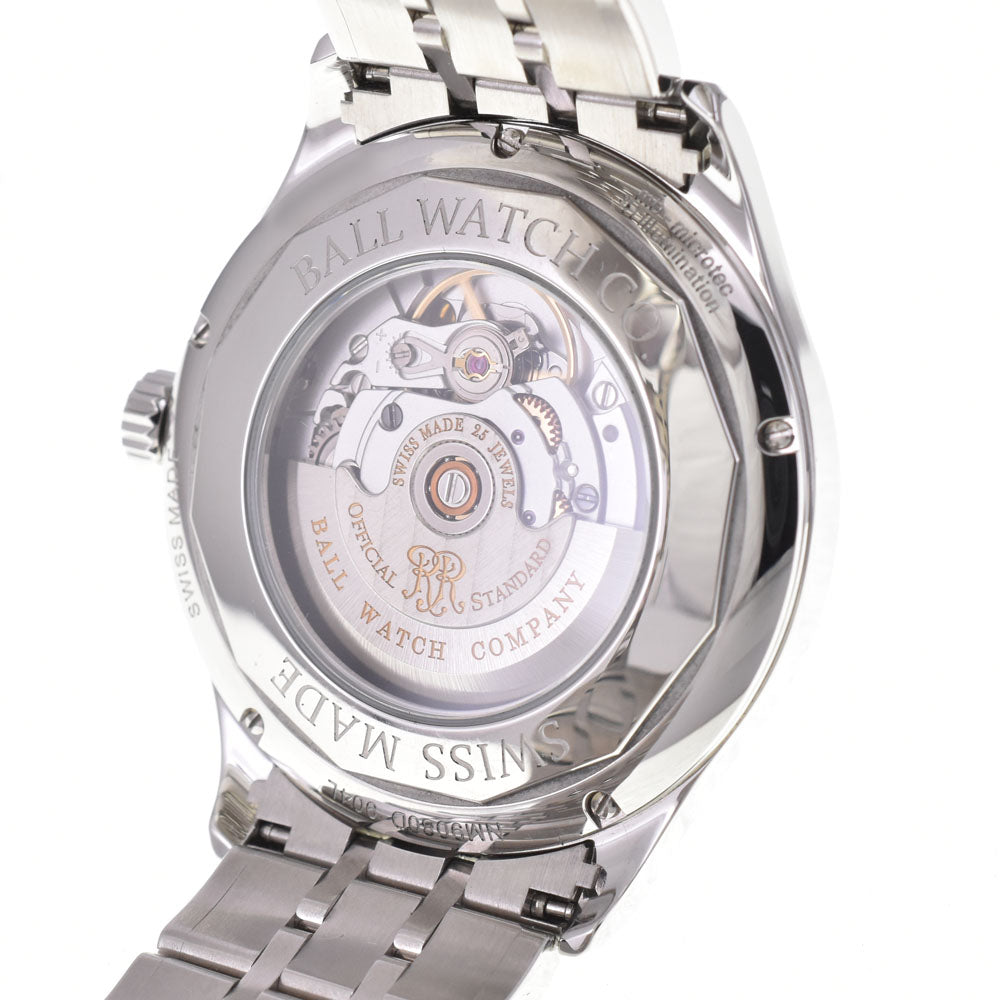 with paper BALLWATCH Trainmaster Legend NM9080D-S1J-SL Silver Dial Automatic Men's
 Watch N#145564