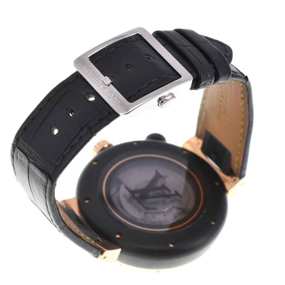 LOUIS VUITTON Tambour Street Diver QA123 black Dial Automatic Men's
 Watch □#145574