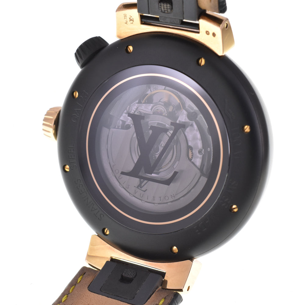 LOUIS VUITTON Tambour Street Diver QA123 black Dial Automatic Men's
 Watch □#145574