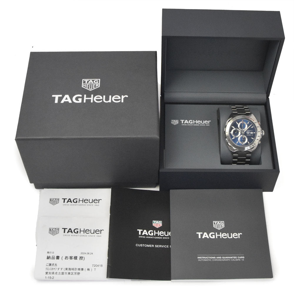 TAG HEUER Formula 1 CAZ2015.BA0876 blue Dial Automatic Men's
 Watch M#145576