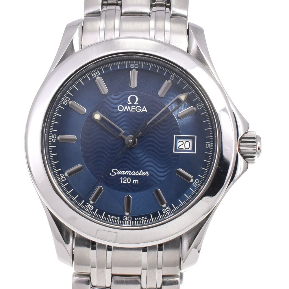 OMEGA Seamaster 120M 2511.81 Date blue Dial Quartz Men's
 Watch N#145577