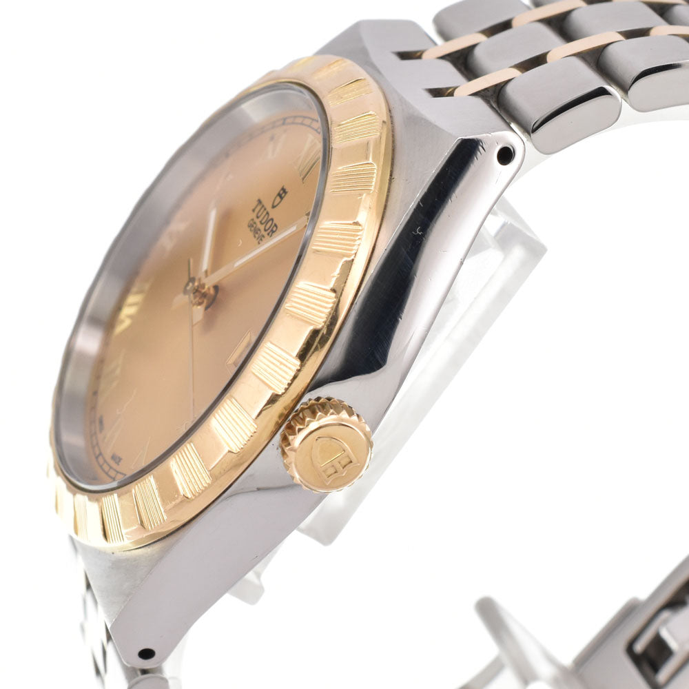 TUDOR Royal 28503 K18YG/Stainless Steel Champagne Gold Dial Automatic Men's
 Watch P#145578
