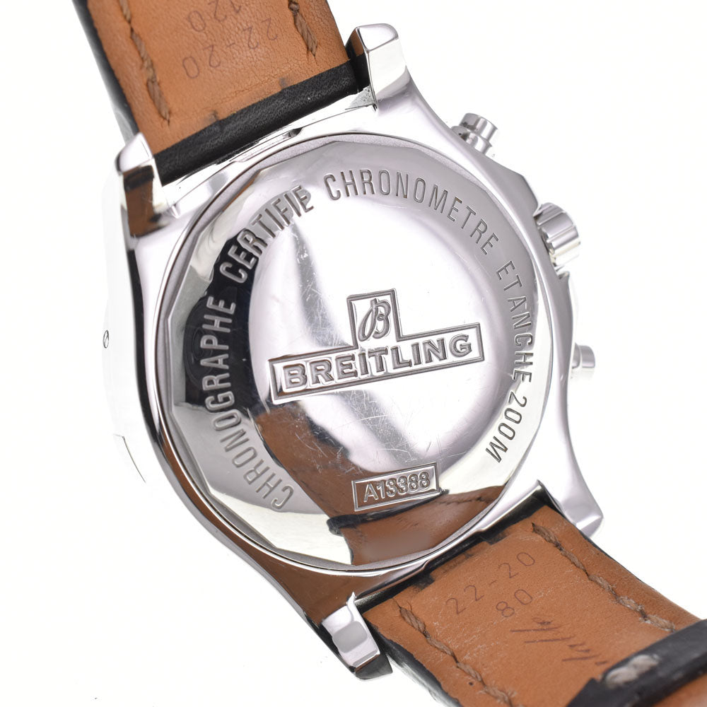 with paper BREITLING Colt A13388 Chronograph Silver Dial Automatic Men's
 Watch M#145593