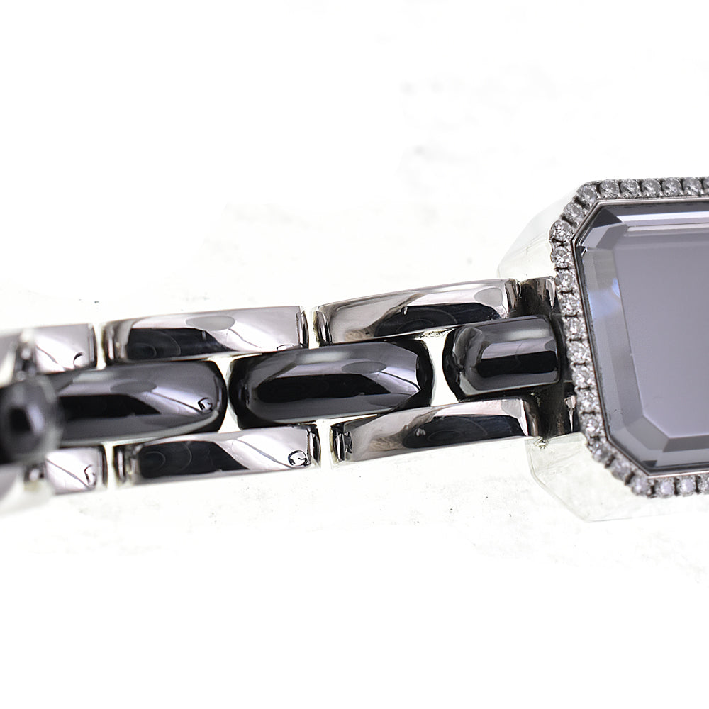 CHANEL Premiere H2163 Diamond Bezel black Dial Quartz Ladies
 Watch O#145597